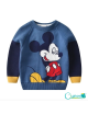 Abrigo azul de algodón diseño de Mickey