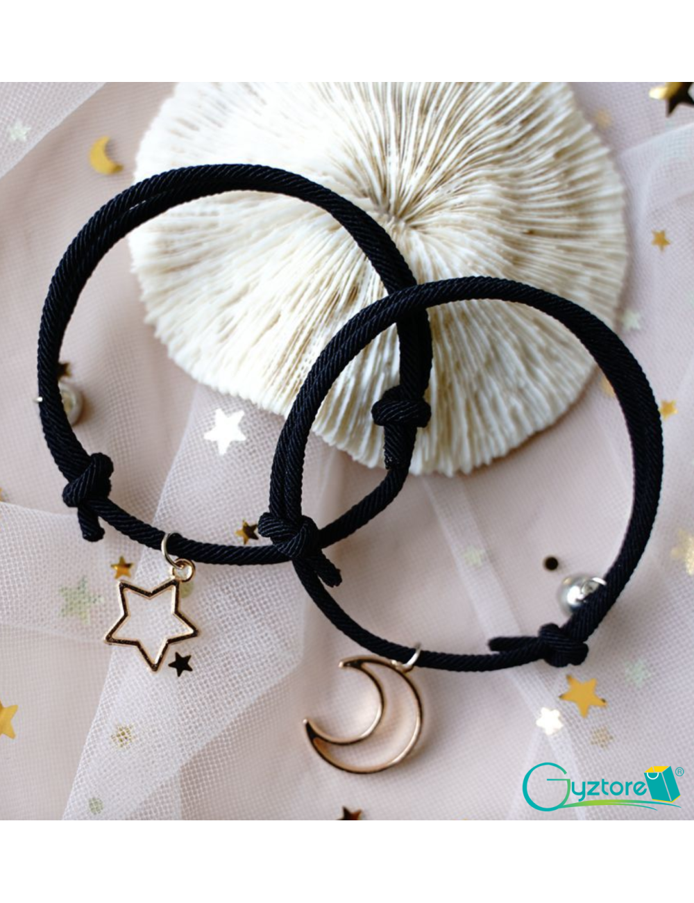 Set de Pulseras Luna y estrella