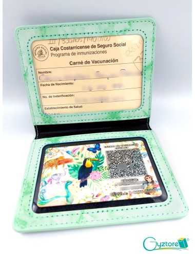 Estuche/Porta certificado de vacunación