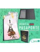 Porta-pasaportes personalizado