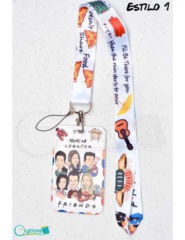 Lanyard y estuche para Badge diseño Friends