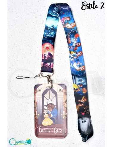 Lanyard y porta-gafete diseño La Sirenita