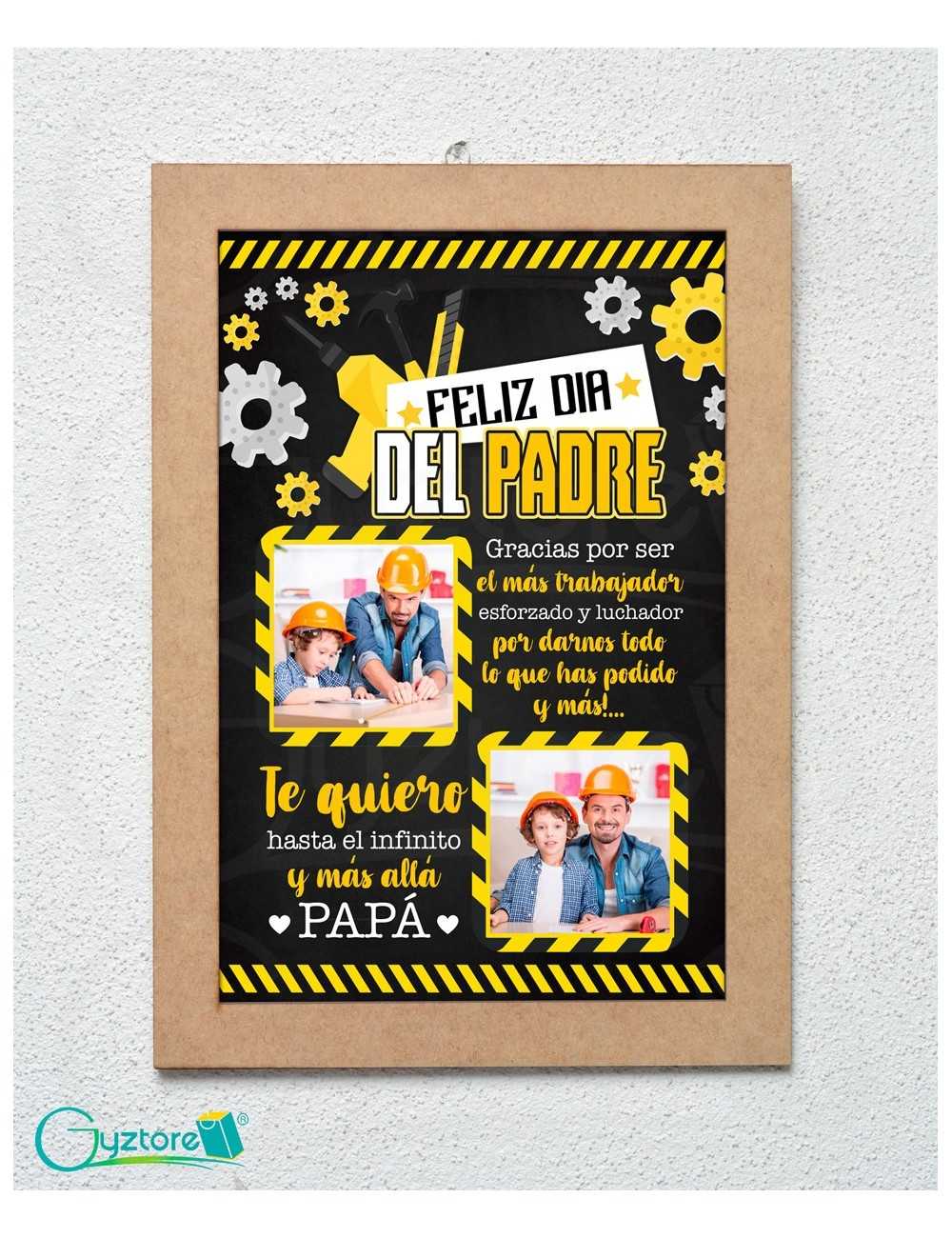 Cuadros personalizados El Mejor papá