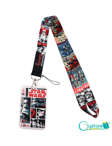 Lanyard y porta-gafete “Starwars”