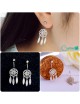 Aretes diseño de atrapasueños