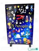 Cuadro de cerámica diseño de El Principito