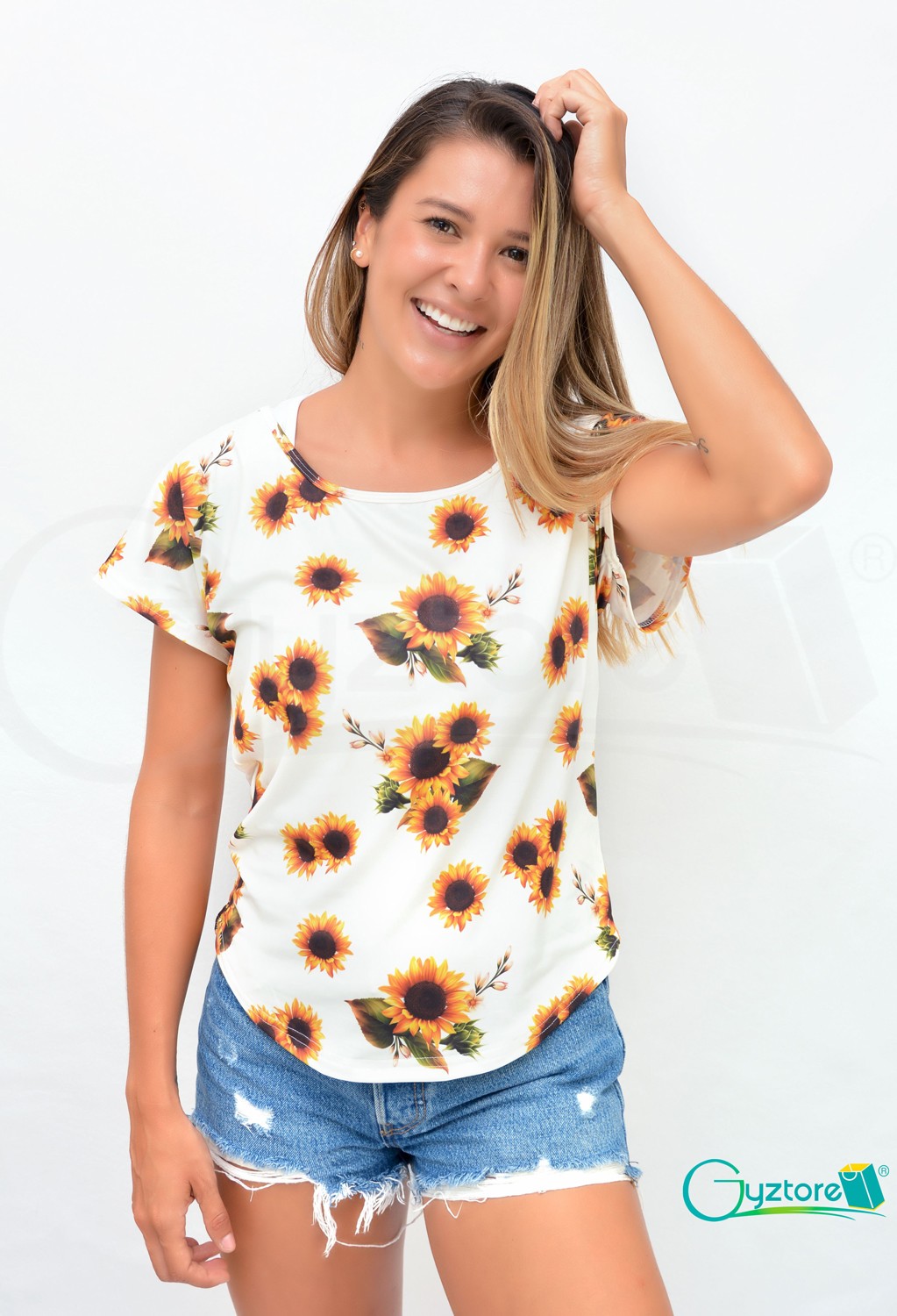 Blusas girasoles clearance