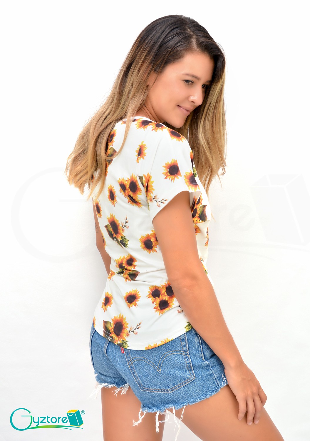 Blusa de Girasoles