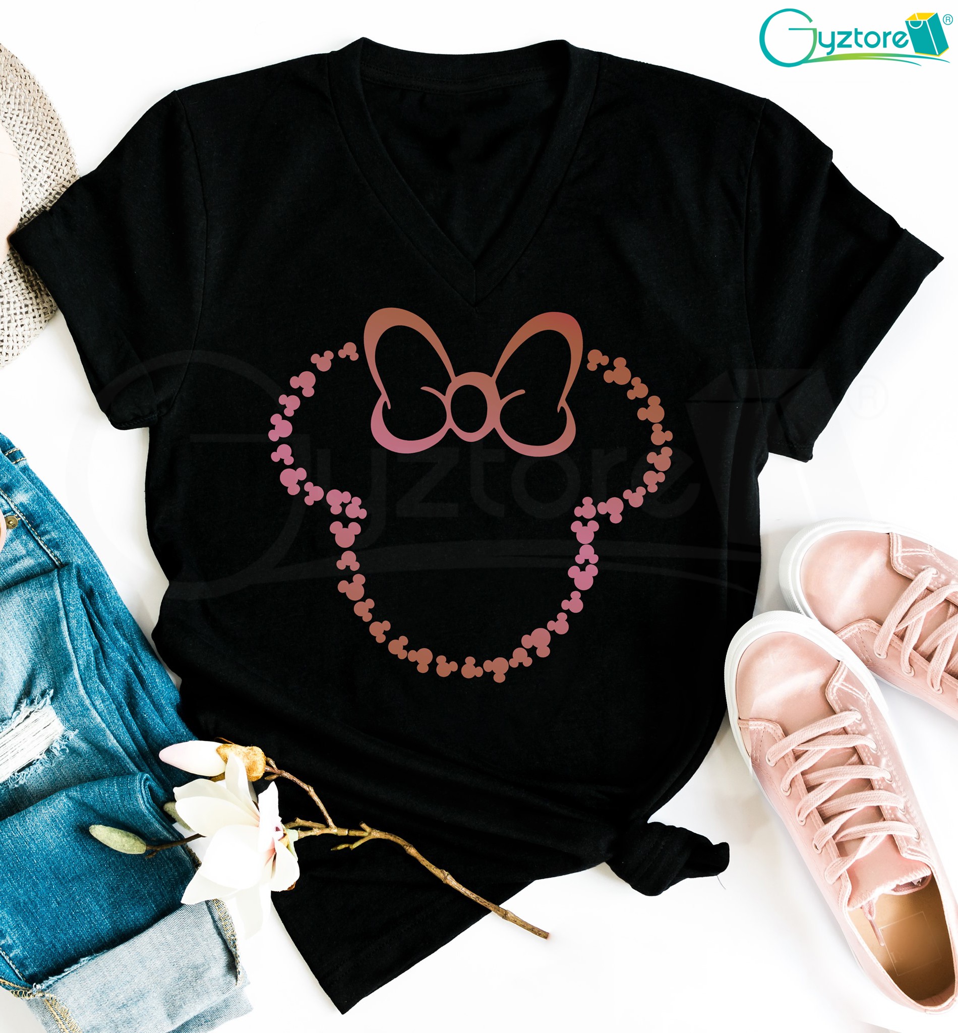 Blusa discount de minnie