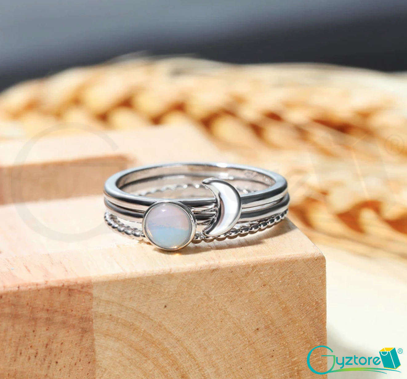 Anillo moonstone store