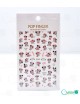Stickers decorativos para uñas