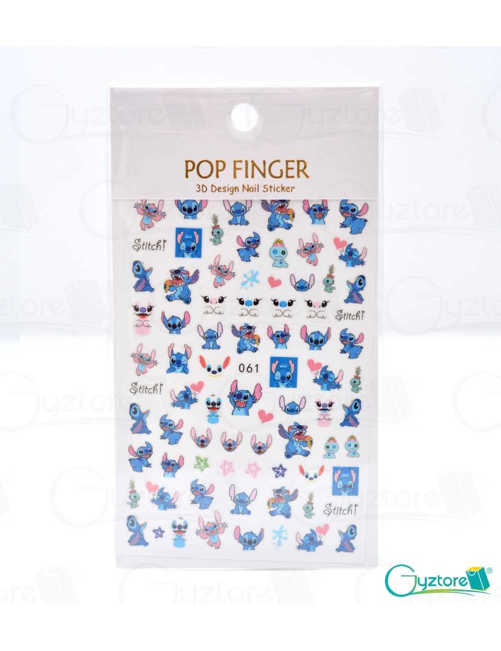 Stickers decorativos para uñas