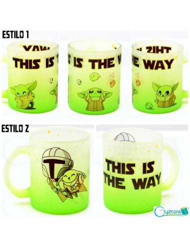 Tazas glaseadas verdes...