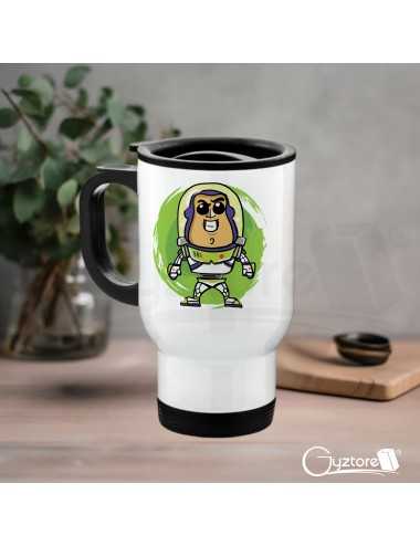 Jarra de viaje diseño "Hasta el infinito"