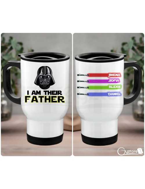 Jarra de viaje diseño "Soy tu Padre"