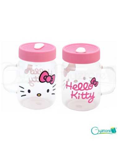 Jarra mason "Hello Kitty"