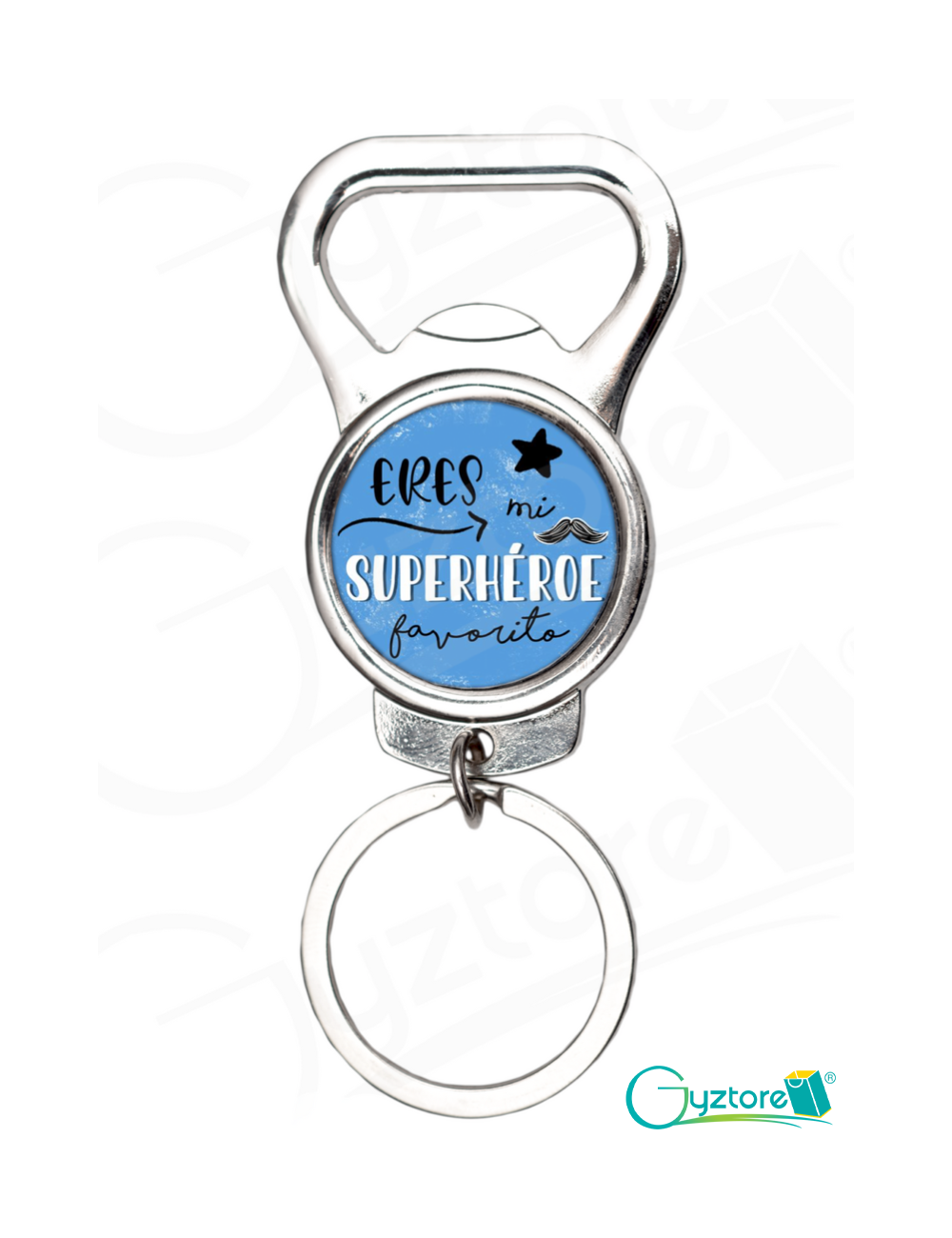 Llavero destapador “Eres mi Superhéroe favorito”