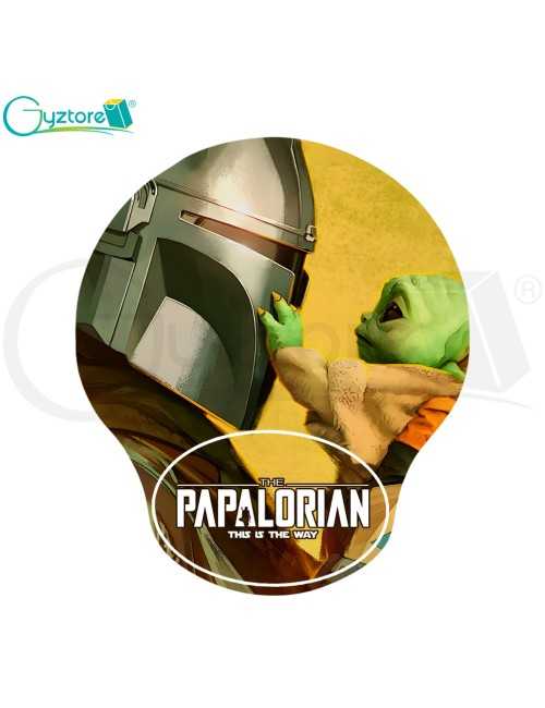 Mouse pads ergonómicos para papá "El Mandalorian"
