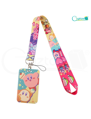 Porta gafete y Lanyard "Kirby"