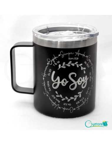 Taza térmica 10onz grabado láser diseños para mamá