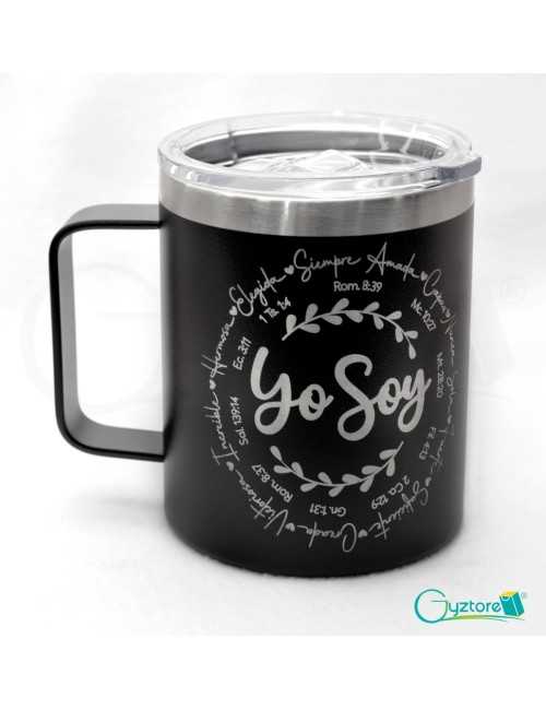 Taza térmica 10onz grabado láser diseños para mamá