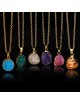 Collar Gemstone con dije de piedra natural