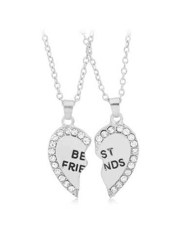 Collar para 2 BFF con Brillantes