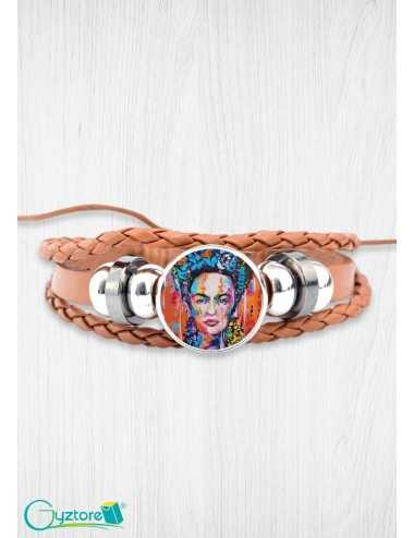 Brazalete diseño de Frida