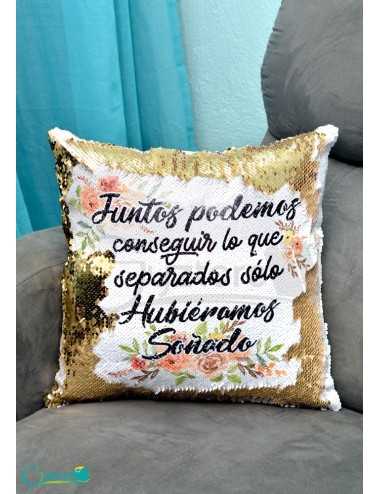 Almohadón Mágico con frases de Amor