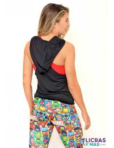 Licras tubo supplex diseño Marvel