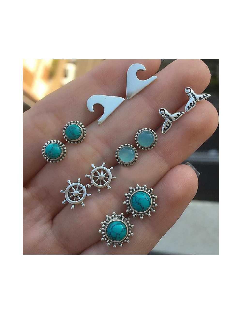 Aretes NAVY
