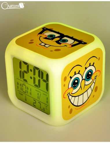 Relojes digitales “Bob Esponja” con LED multicolor