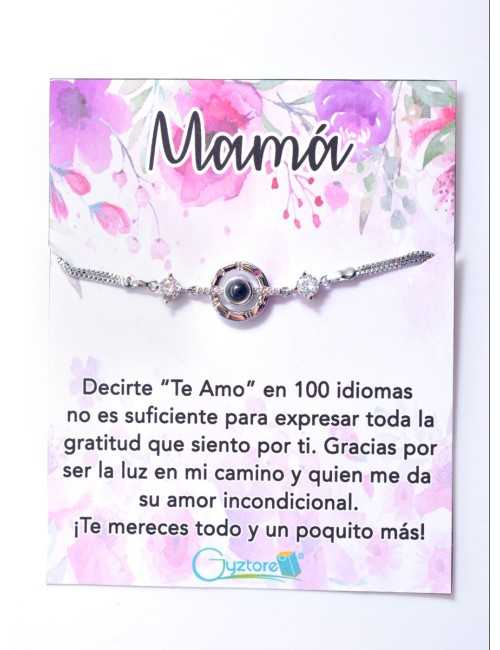 Pulseras para Mamá “Te amo en 100 idiomas” Pulseras para Mamá “Te amo en 100 idiomas”