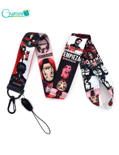 Lanyard diseño Casa de Papel