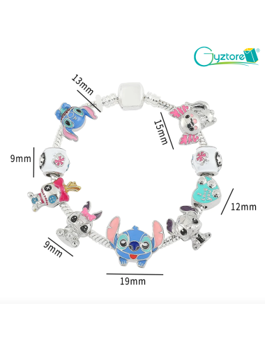Pulsera Stitch estilo Pandora