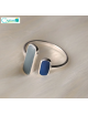 Anillo ajustable Piedras azules, plata 925