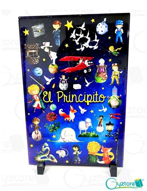 Cuadro de cerámica diseño de El Principito